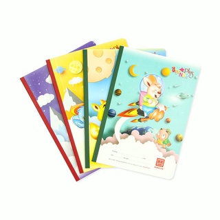 [Mẫu mới] Lốc 10 Vở ô ly Hồng Hà 48 trang School Bạn nhỏ Plus 0509P