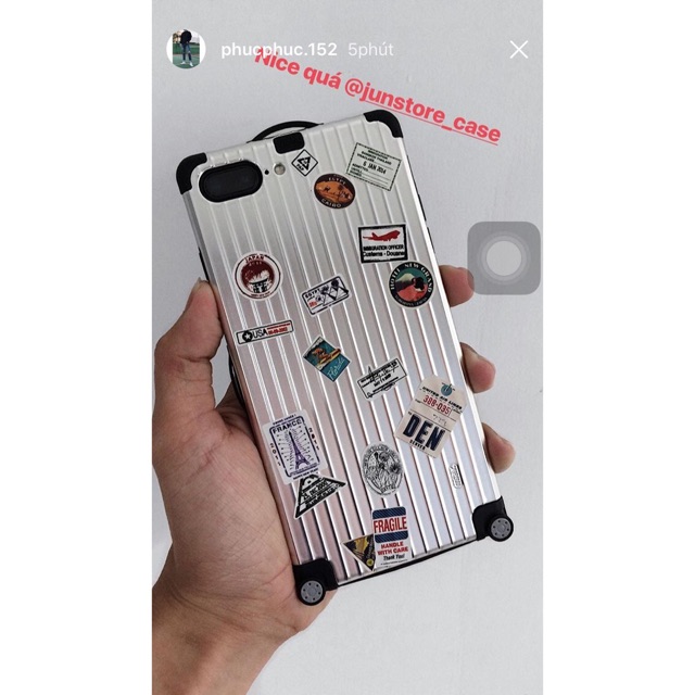 Ốp vali sticker