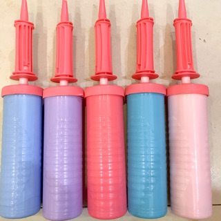 Bơm bóng bay - bơm bong bóng cầm tay ( màu pastel)
