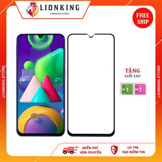 Kính Cường Lực Samsung M10, M20, M21, M30, M31 Full Màn, Full Keo Màu Đen 9H chất lượng