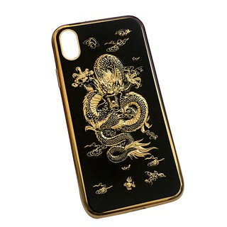 Ốp Lưng Silicon Đắp Nổi Hình Rồng Bay Cho Iphone