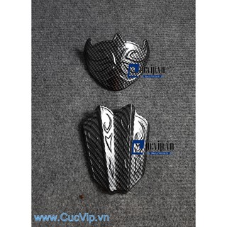 Ốp Mỏ Dè Trước Sau Vario, Click 2018 - 2019 Carbon MS1718