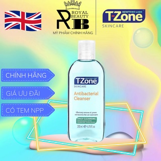 [Chính Hãng] Toner Nước Hoa Hồng T-Zone Cho Da Mụn Antibacterial Cleanser 200ml