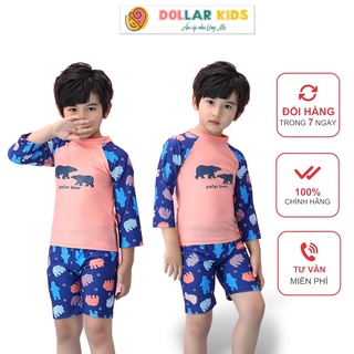 Bộ Đồ Bơi Trẻ Em Dollarkids In Hình Gấu Dành Cho Bé Trai Từ 10kg Đến Size Đại