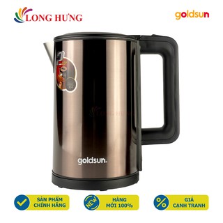 Bình đun siêu tốc 2 lớp Goldsun 1.7 lít GKT2640 - Hàng chính hãng