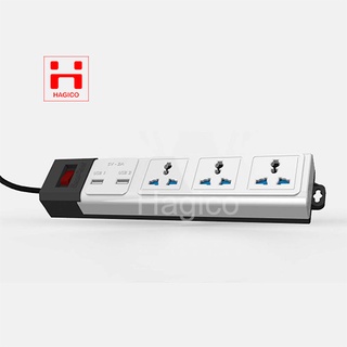 Ổ cắm đa năng USB 3m 5m Rạng Đông OC02.USB 3C/3M/10A OC02.USB 3C/5M/10A