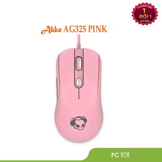 Chuột gaming Akko AG325 Pink - Bảo hành chính hãng 1 đổi 1