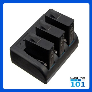 Dock sạc ba gopro 5 OEM gopro 5 6 7 8- Triple Charger Gopro Hero 5 - Gopro101 - inoxnamkim