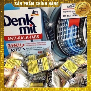 (Hàng chính hãng) VIÊN Vệ sinh tẩy lồng máy giặt Đức