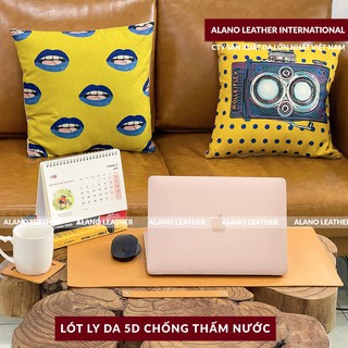 [COMBO HOT] Thảm Da Trải Bàn  + Lót Ly 5D Cao Cấp Chống Thấm Giá Xưởng