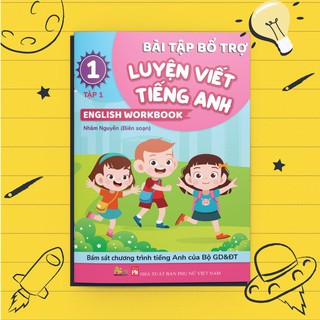 Sách - Luyện Viết Tiếng Anh Lớp 1 Tập 1