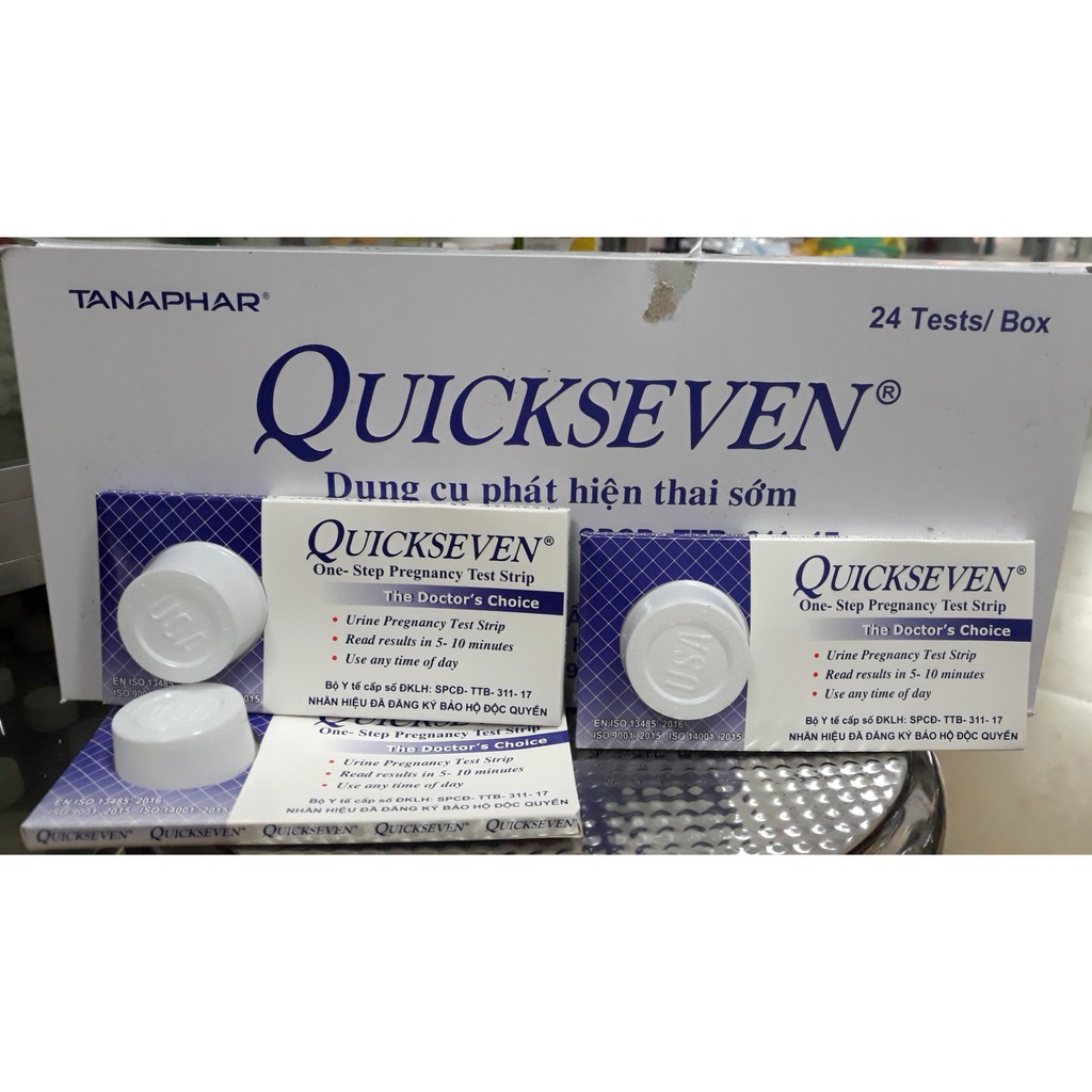 [CÓ CHE TÊN] QUE THỬ THAI QUICKSEVEN