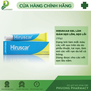 HIRUSCAR GEL - Gel cải thiện sẹo vừa, sẹo lõm, sẹo thâm, giúp da mềm mịn