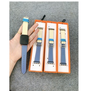 DÂY DA H 2 MÀU DÀNH CHO APPLE WATCH