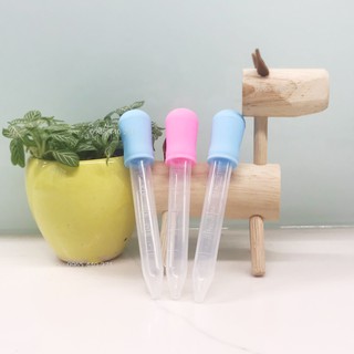 [Khuyến mại] ỐNG bón sữa, bón thuốc cho bé - 5ml - núm silicone - hàng chuẩn loại 1