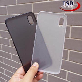 Combo 2 Ốp Lưng Trong Nhám Siêu Mỏng Unibody Cho iPhone X, XS, XS MAX