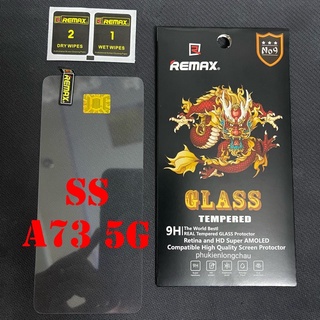 (R10)Miếng Dán Cường Lực Samsung A73 5G Trong Suốt Mỏng Chính Hãng Remax