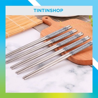 Đũa ăn cơm inox chống mốc tiện lợi và sạch sẽ