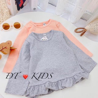 Set 2 bộ cotton dài tay cho bé  gái