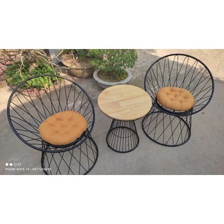 Ghế hến Ban công  ghế cafe sân vườn HPGSCF 09 HP Decor
