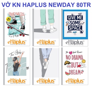[Mã LIFEBOOK1 giảm 30K đơn 150K] Lốc 10 Vở KN Haplus New Day 80 trang