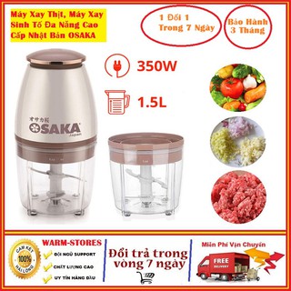 Máy Xay Thịt, Máy Xay Sinh Tố Đa Năng Cao Cấp Nhật Bản OSAKA Bảo Hành 3 Tháng Lỗi 1 Đổi 1 Trong 7 ngày