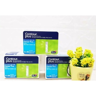 Hộp 50 Que Que Thử Đường Huyết Contour Plus Date 2023