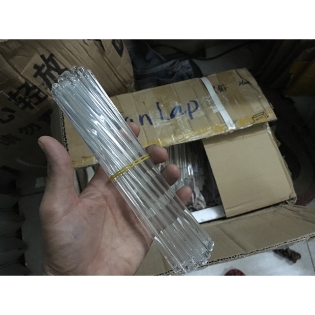 Đũa thuỷ tinh 20cm combo 100 cây