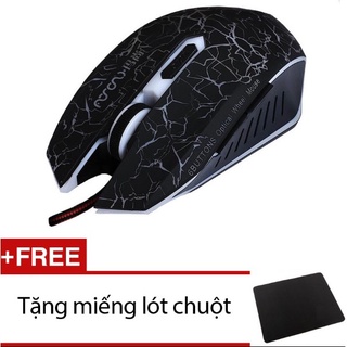 Chuột chơi game có dây X9 Tặng miếng lót -DC970