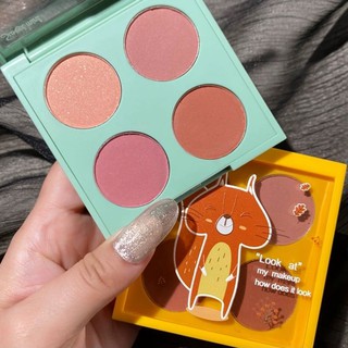 SWEET MINT - Bảng phấn má hồng Four-Color Blush Palette