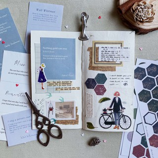 [NOTE POEM] Note paper vintage