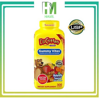 Kẹo Dẻo Bổ Sung Vitamin L'il Critters Gummy Vites 300 Viên