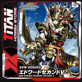 Mô hình lắp ráp Gunpla  SD HEROES EDWARD SECOND V ( Tặng Hiệu Ứng Khi Mua Combo 2 Sản Phẩm Chung Dòng )