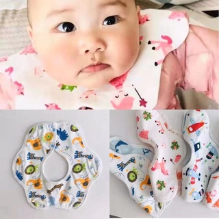 Nini_kids:Yếm ăn dặm, yếm dãi chống thấm, yếm xoay tròn