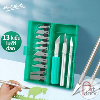 [ARTDOOR] Bộ dao MONT MARTE làm thủ công, cắt washi (13 món)