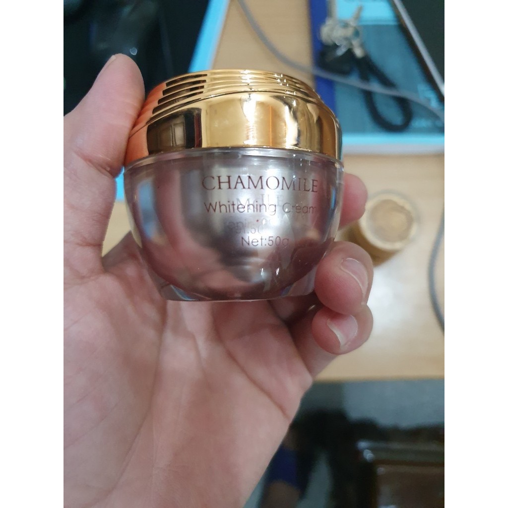 kem chamomile hồng sâm
