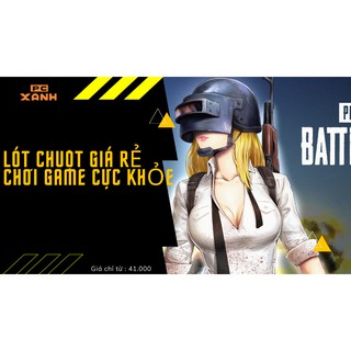 Miếng lót chuột máy tính đẹp cỡ lớn dài giá rẻ hình Pubg khổ 80x30cm dành pc gaming văn phòng pcxanh