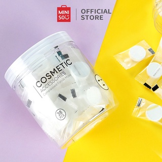 Mặt nạ nén mặt nạ giấy Mặt nạ giấy mặt nạ nhau thai mặt nạ vline Mặt nạ kẹo nén Miniso 38 viên 100g