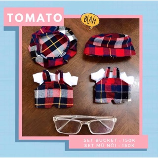 Set outfit cho doll 15cm và 20cm