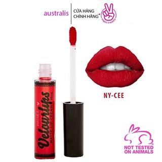 Son Kem Lì Lâu Trôi Mịn Môi - Australis Velourlips Matte Lip Cream