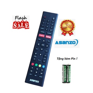 [CHÍNH HÃNG] Điều khiển tivi asanzo giọng nói hàng mới chính hãng 100%