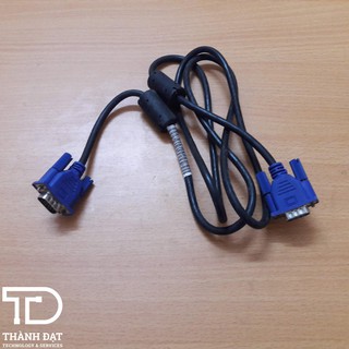 Dây cáp màn hình máy tính cũ - Dây cáp VGA kết nối với màn hình