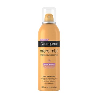 Bình xịt nâu da tạm thời Neutrogena Micromist Airbrush Sunless Tanning Spray Gradual Sunless Indoor Tanner 150g (Mỹ)