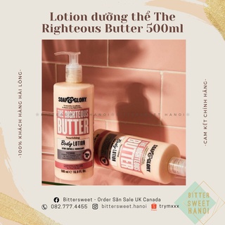 [mẫu mới] Sữa dưỡng thể Soap and Glory THE RIGHTEOUS BUTTER™ BODY LOTION 500ml