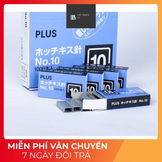 Ghim bấn 10 Plus hàng công ty xịn,20.000 ghim/20 hộp nhỏ/01hộp to/( ghim đc 10 đến 15 tờ giấy) 1 hộp nhỏ