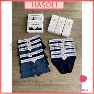 Quần Lót Nam Cotton Set 5c Bản To-Quần Sịp Nam Có Hộp Cao Cấp S81