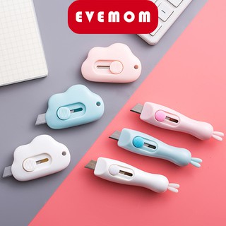 Dao Rọc Giấy Mini Hình Đám Mây Con Thỏ Cute Dễ Thương EVEMOM STORE DK002