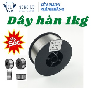 [Cao cấp] Cuộn Dây hàn mig 1kg - không dùng khí 0.8 - 1.0 mm - lõi thuốc