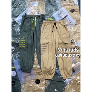 Quần Joggers Bé Trai &amp; Bé Gái Túi Chữ GeeJay
