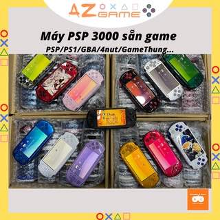 Máy PSP 3000 (Full game PSP/PS1/GBA/NES/SNES/GAME THÙNG) + Đủ Phụ Kiện